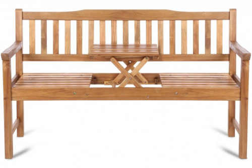 lavice ze dřeva v elegantním provedení
